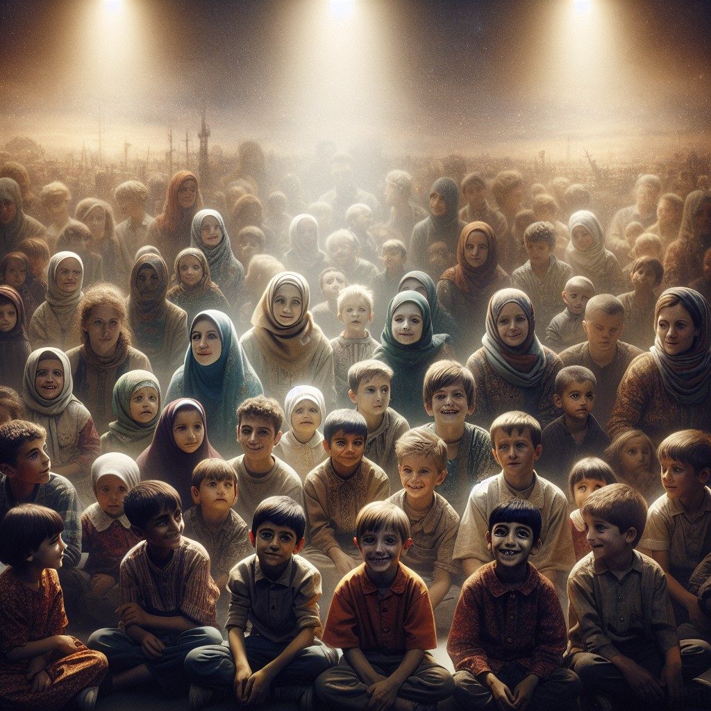 refugiați copii