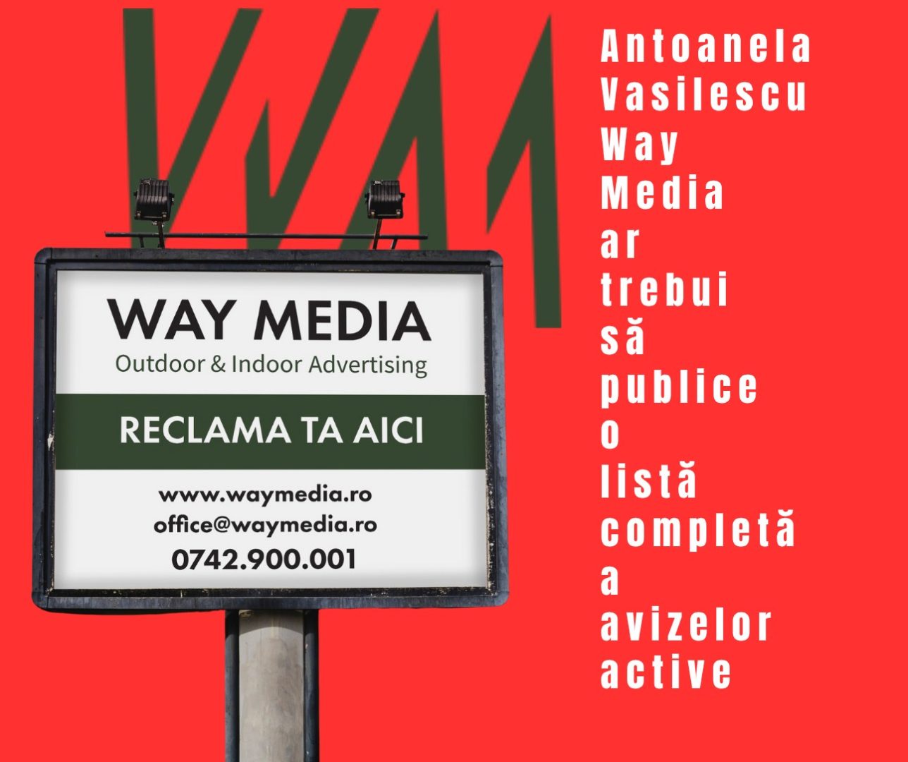 Way Advertise Production SRL: Radu Vasilescu și steagurile publicitare ilegale din București