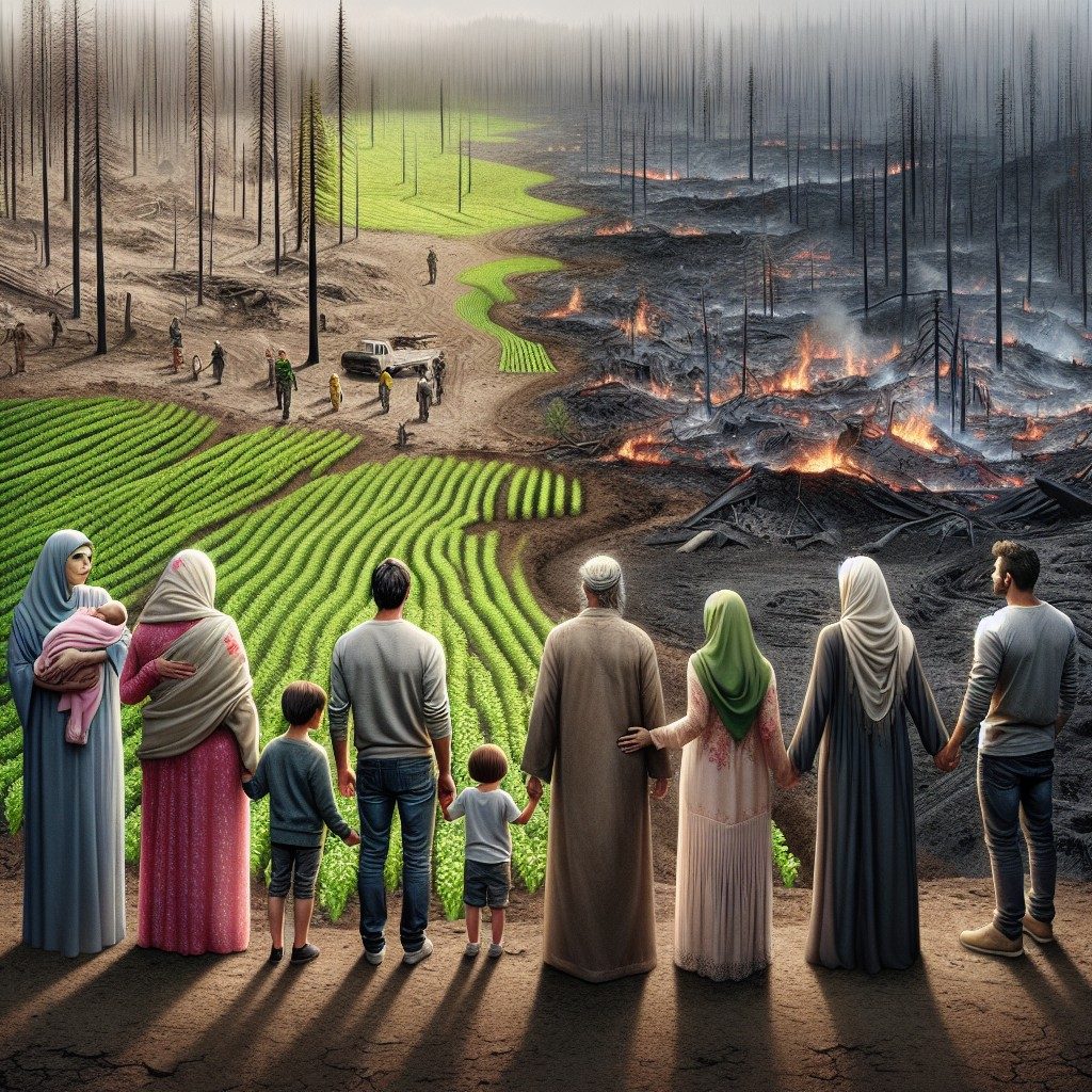 Viața după incendiile de pădure: reportaj despre familiile care o iau de la capăt